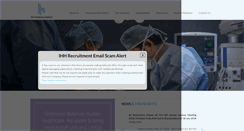 Desktop Screenshot of ihhhealthcare.com