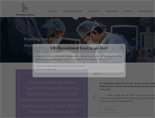 Tablet Screenshot of ihhhealthcare.com